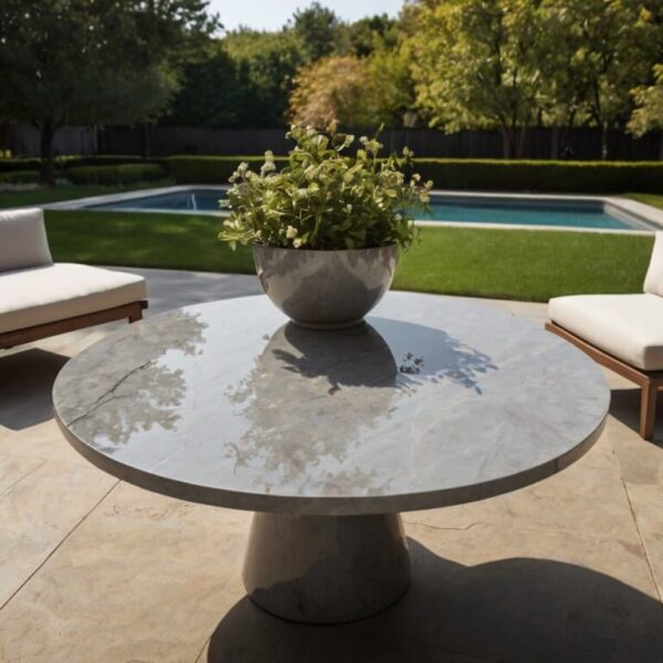 Lg Viatera Minuet Quartz Outdoor Table - Image 4