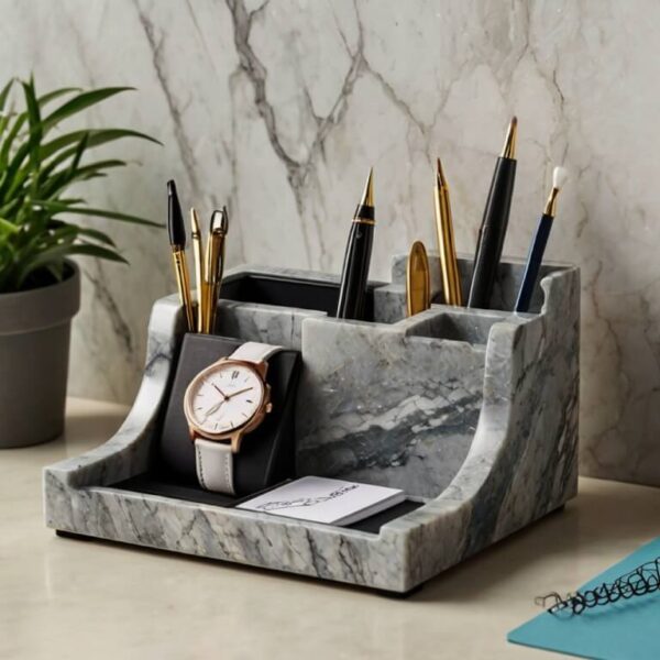 Lg Viatera Montclair Quartz Desk Organizer