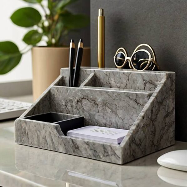 Lg Viatera Montclair Quartz Desk Organizer - Image 3