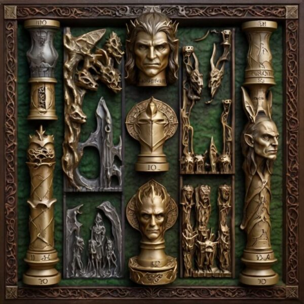 Lord Of The Rings Chess Set