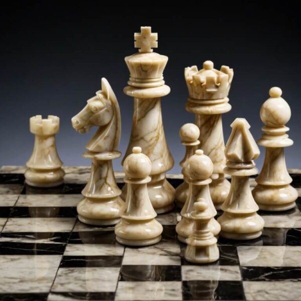 Marble Chess Set - Image 4