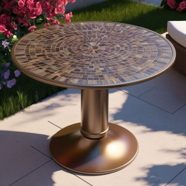 Metal Outdoor Table - Image 2