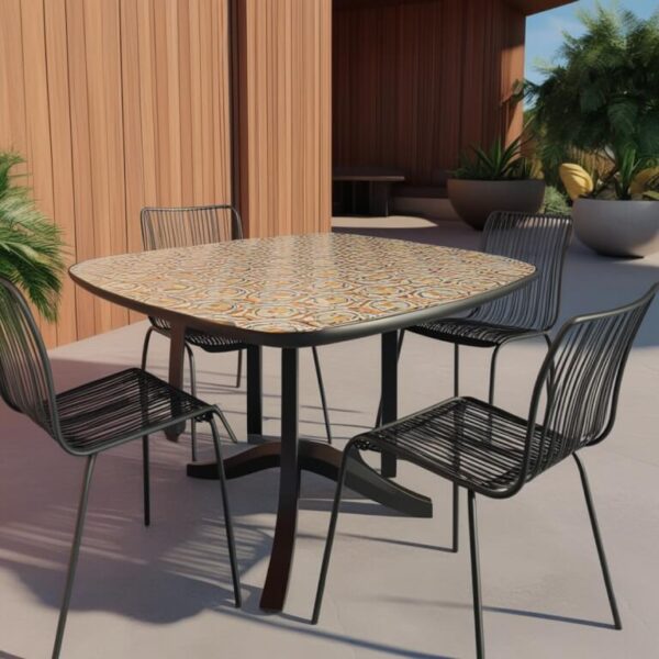 Metal Outdoor Table - Image 3