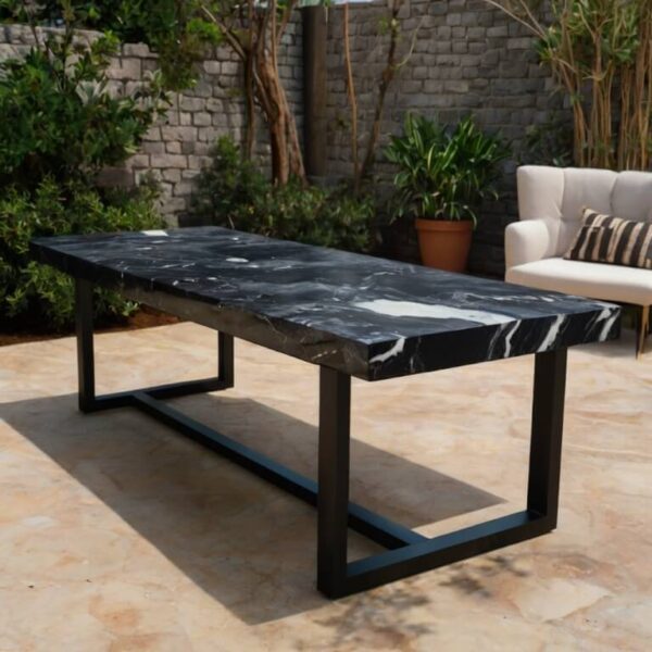 Midnight Onyx Outdoor Table