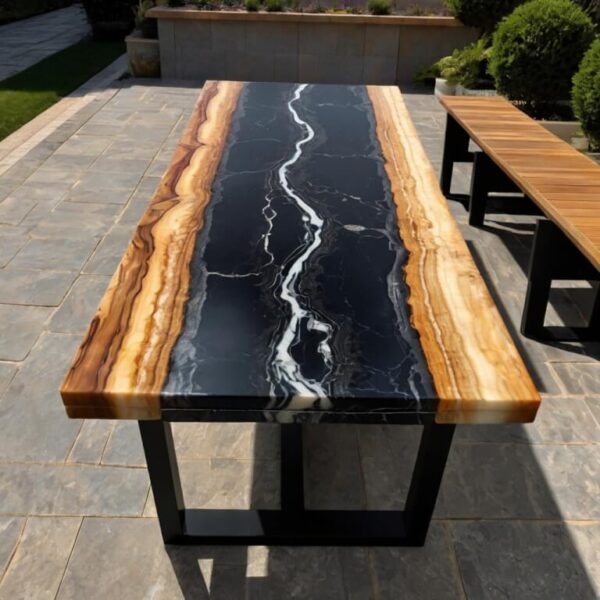Midnight Onyx Outdoor Table - Image 4