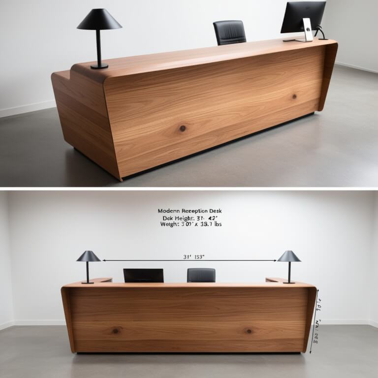 Modern Reception Desk