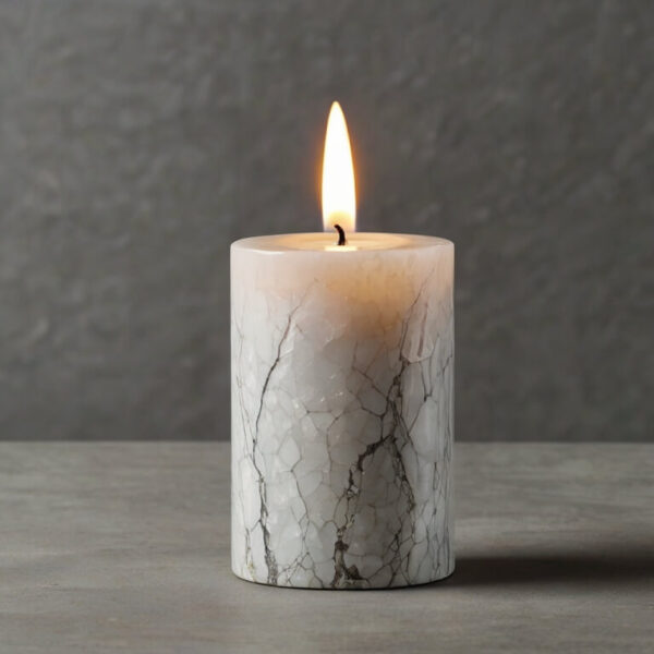 Msi Arctic White Quartz Candle Holders - Image 4