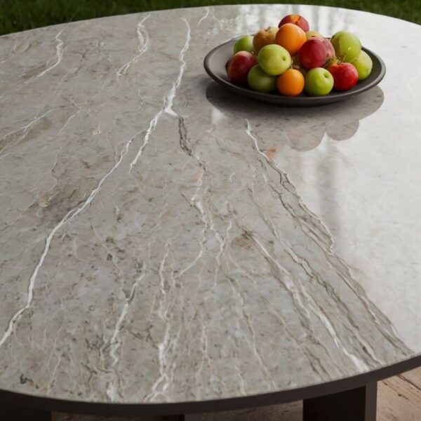 Msi Bianco Drift Quartz Outdoor Table