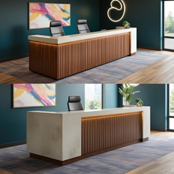Office Modern Reception Desk Design