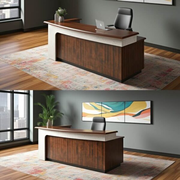 Office Modern Reception Desk Design - Image 4