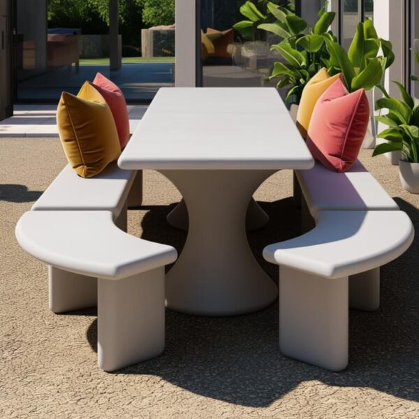 Outdoor Table Bench