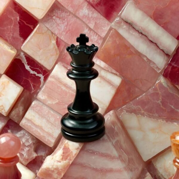 Pink Onyx Chess Set - Image 2