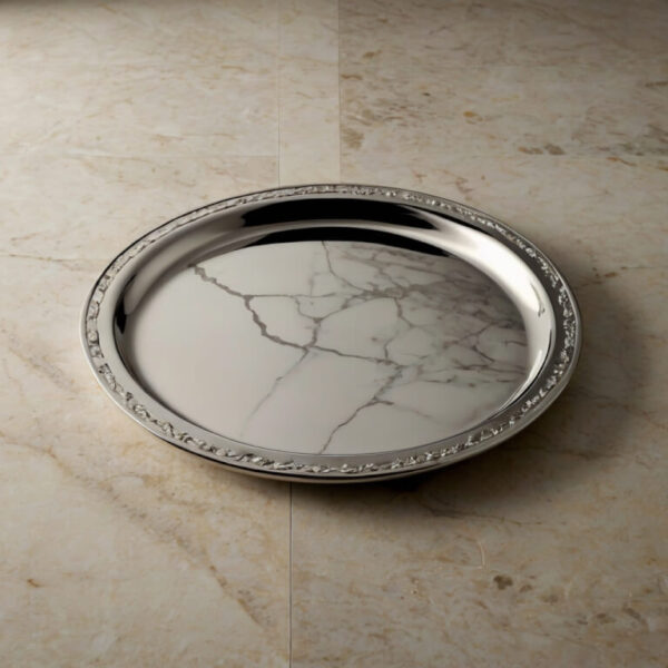 Polished Nickel Tray