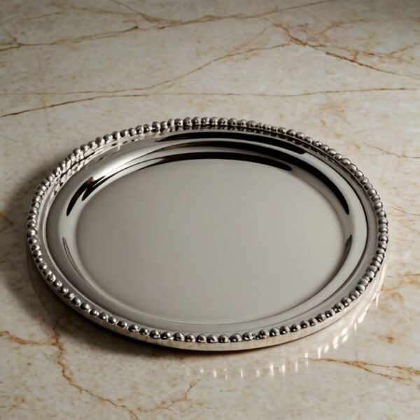 Polished Nickel Tray - Image 2