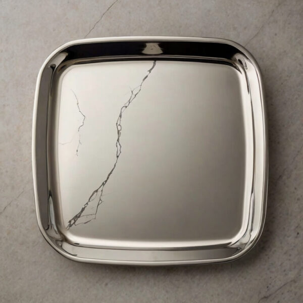 Polished Nickel Tray - Image 3