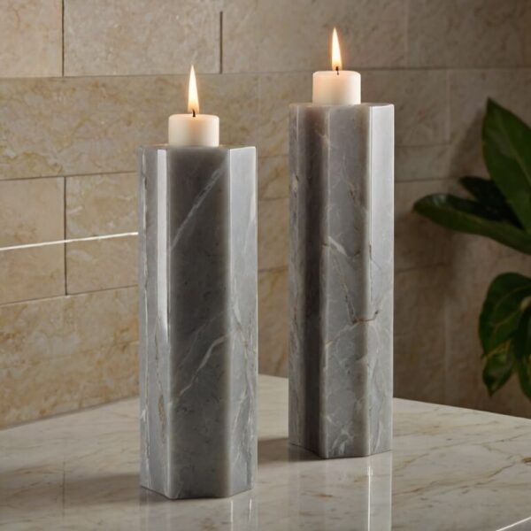 Quartzforms Luna Quartz Candle Holders - Image 3