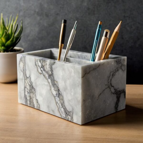 Quartzforms Luna Quartz Desk Organizer - Image 2