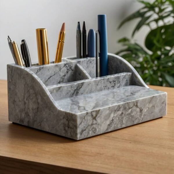 Quartzforms Luna Quartz Desk Organizer - Image 4