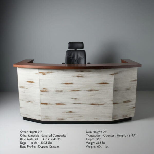 Reception Desk Cad