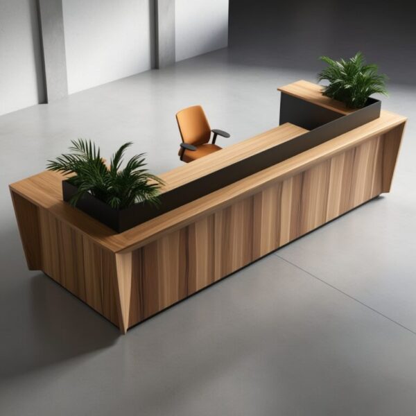 Reception Desk Cad Block - Image 3