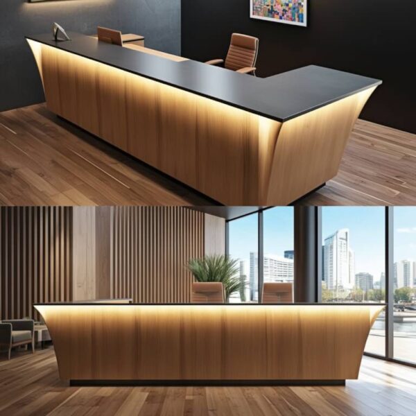 Reception Desk Cad Block - Image 4