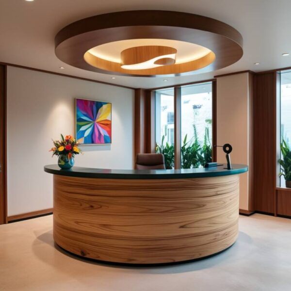 Reception Desk Round