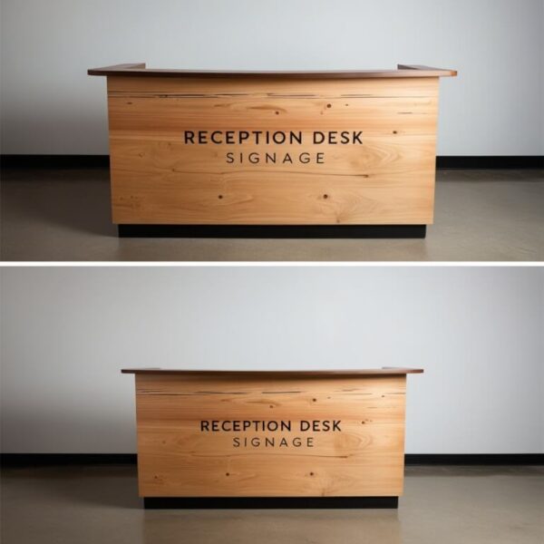 Reception Desk Signage - Image 3