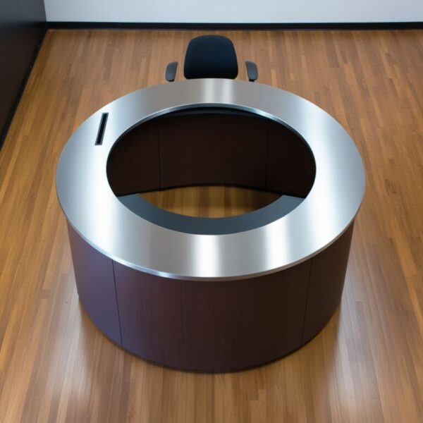 Round Reception Desk - Image 4