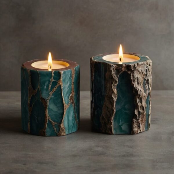 Rustic Candle Holders