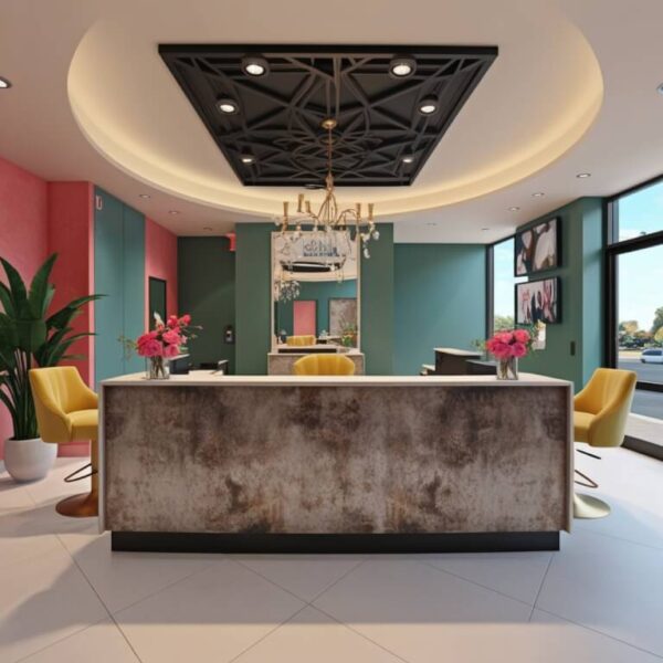 Salon Reception Desk