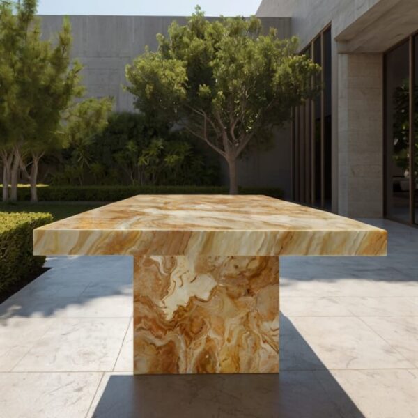 Sand Onyx Outdoor Table