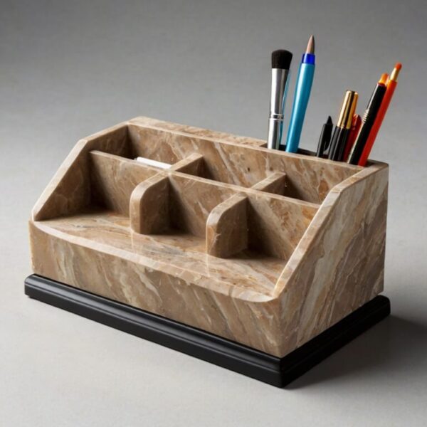 Sandstone Desk Organizer