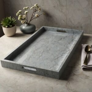 Silestone Lagoon Quartz Tray