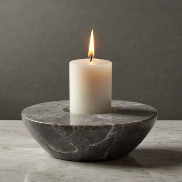 Silestone Pulsar Quartz Candle Holders - Image 3