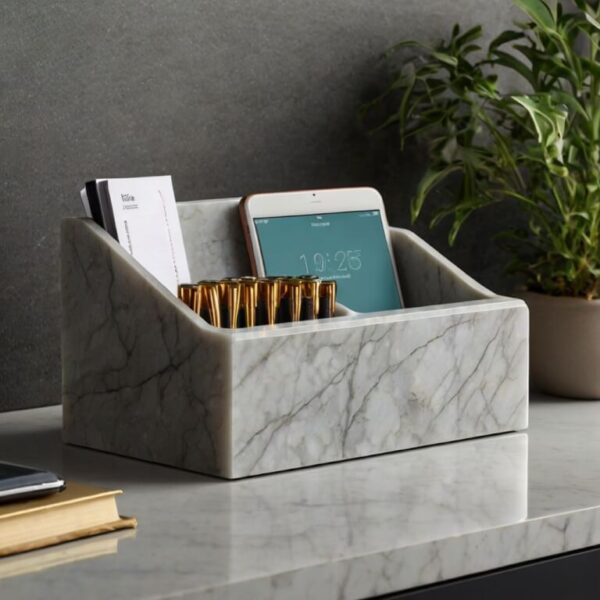 Silestone Pulsar Quartz Desk Organizer