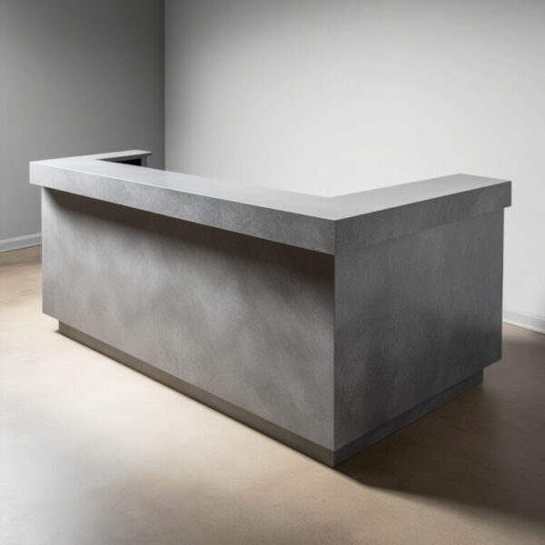 Silestone Pulsar Quartz Reception Desk - Image 2