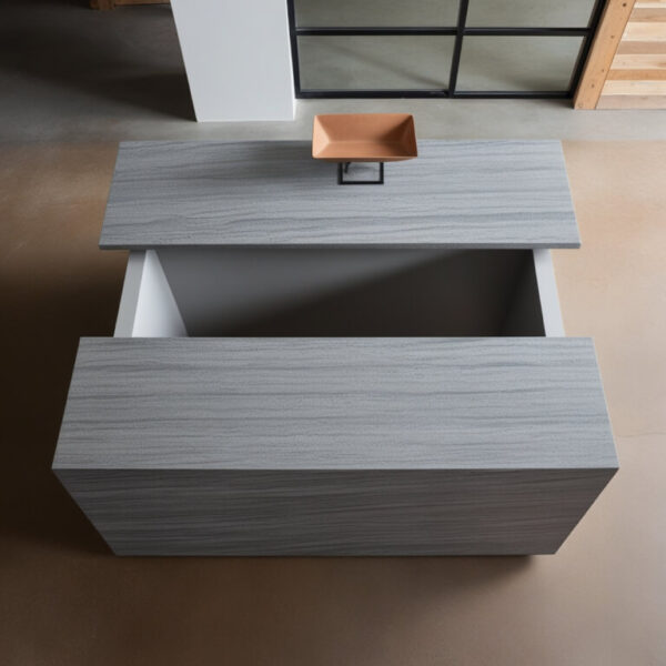 Silestone Pulsar Quartz Reception Desk - Image 4
