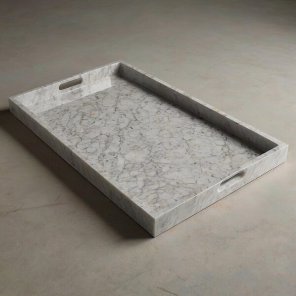 Silestone Stellar Snow Quartz Tray