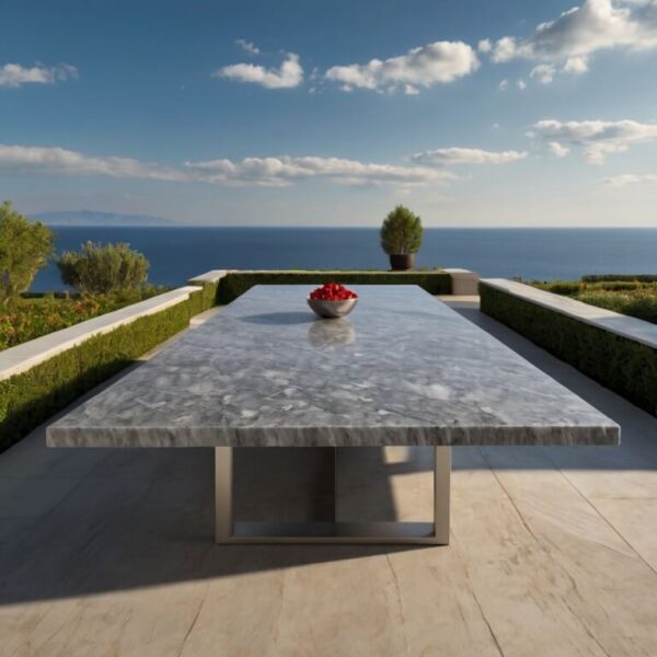 Silver Onyx Outdoor Table