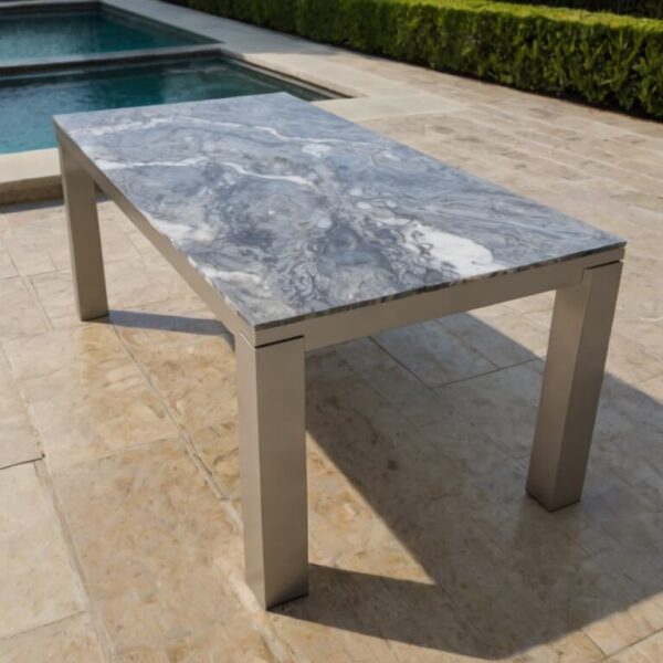 Silver Onyx Outdoor Table - Image 2