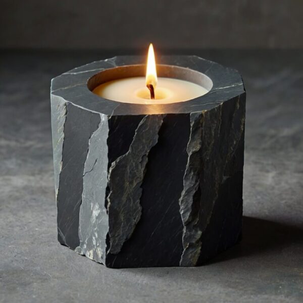 Slate Candle Holders - Image 2