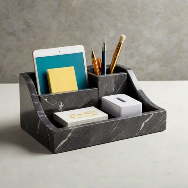 Soapstone Desk Organizer