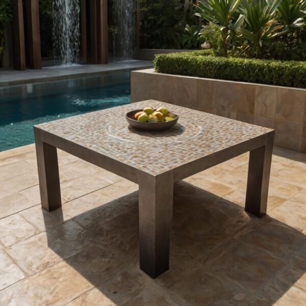 Square Outdoor Table - Image 2