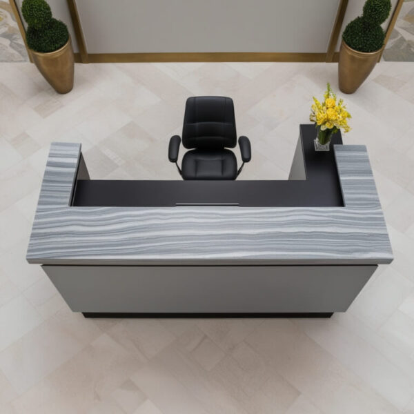 Taj Mahal Quartzite Reception Desk