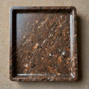 Tan Brown Granite Tray