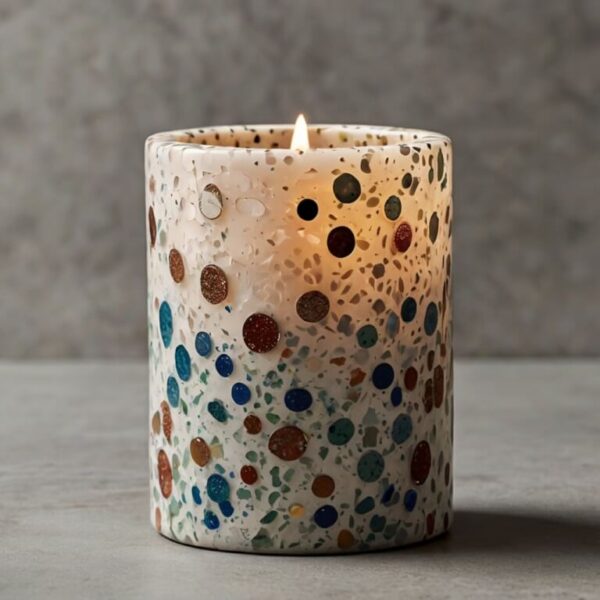 Terrazzo Candle Holders - Image 3