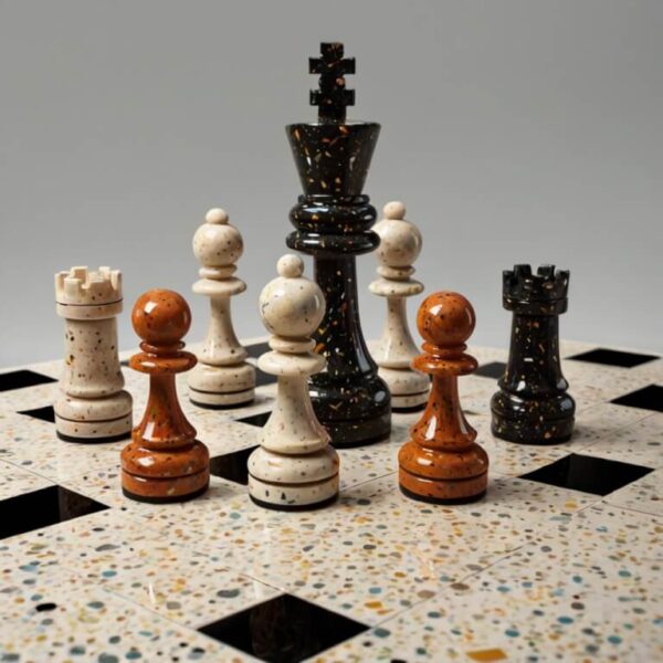 Terrazzo Chess Set - Image 2