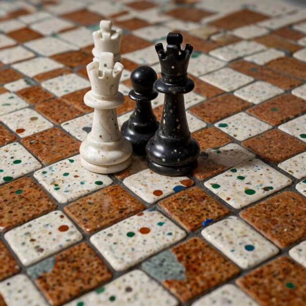 Terrazzo Chess Set - Image 4