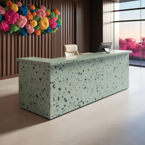 Terrazzo Reception Desk - Image 2