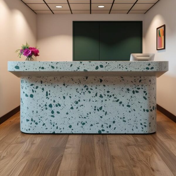 Terrazzo Reception Desk - Image 3